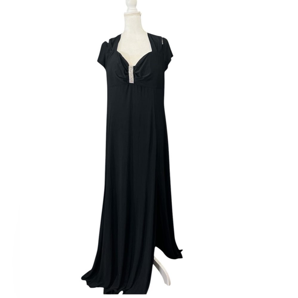 R&M Richards Elegant Black Gown